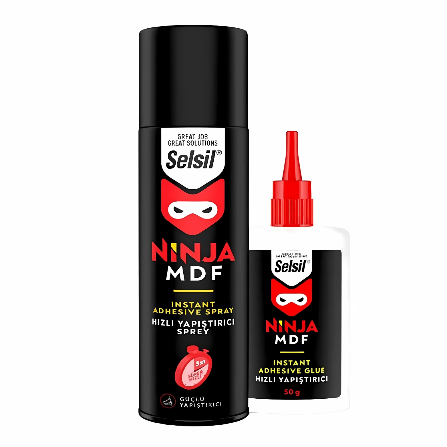 SELSİL HIZLI YAPIŞTIRICI KİT 400 ML + 100 GR